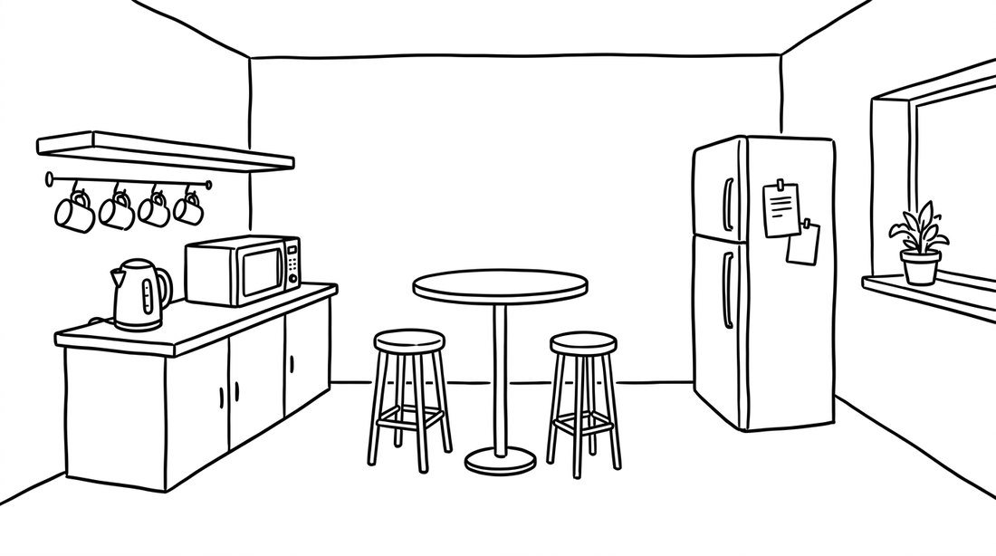The break room