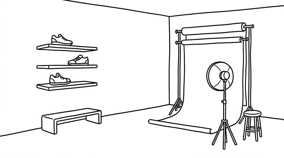 The showroom